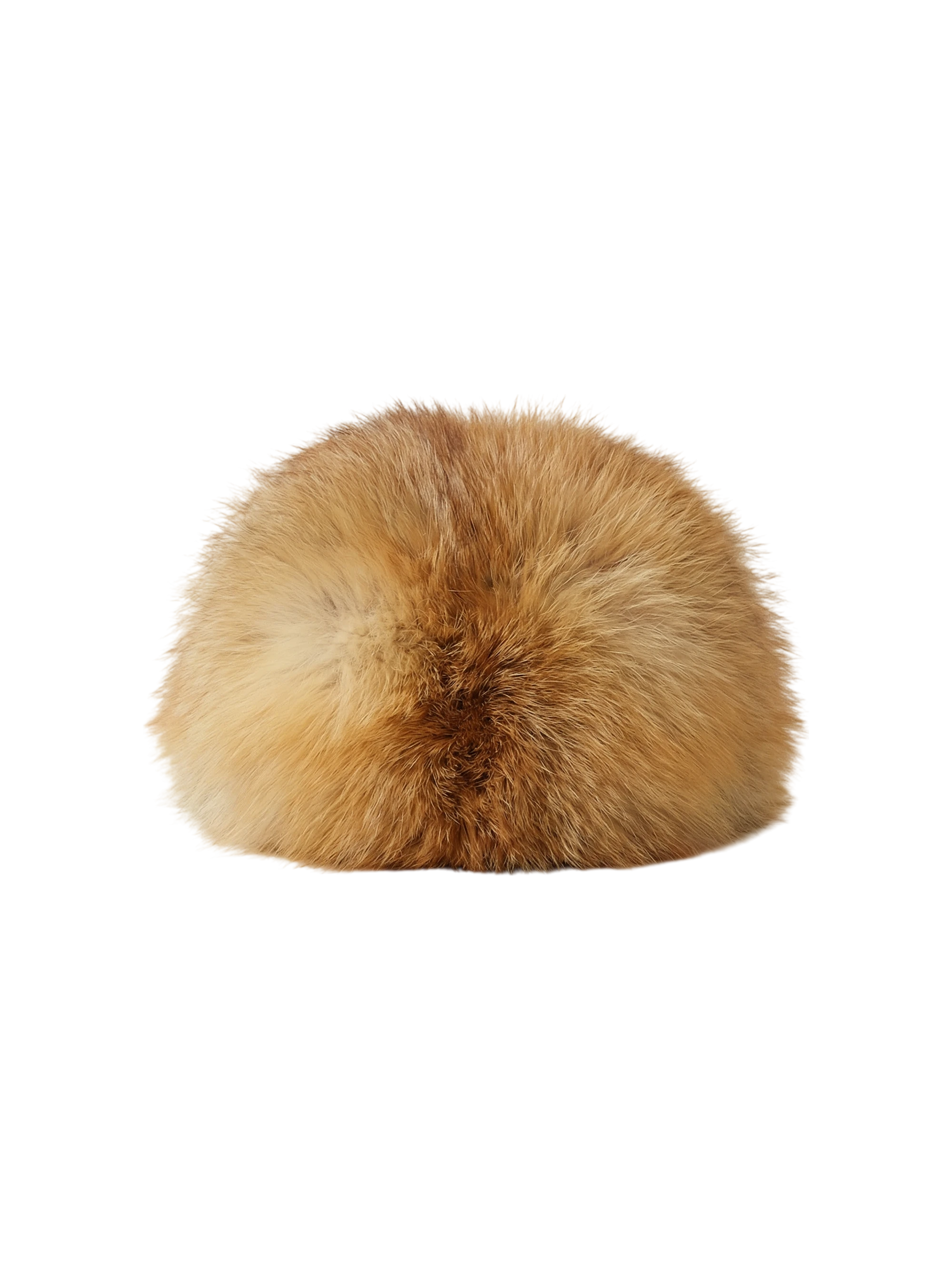 1960s Honey Blond Fox Fur Torino Toque Hat